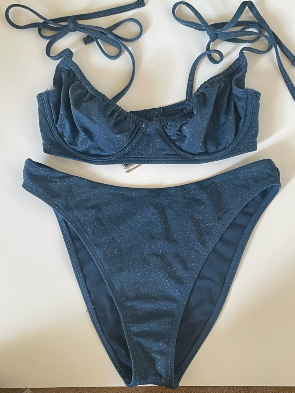 Abercrombie & Fitch Black Top with Gold Logo